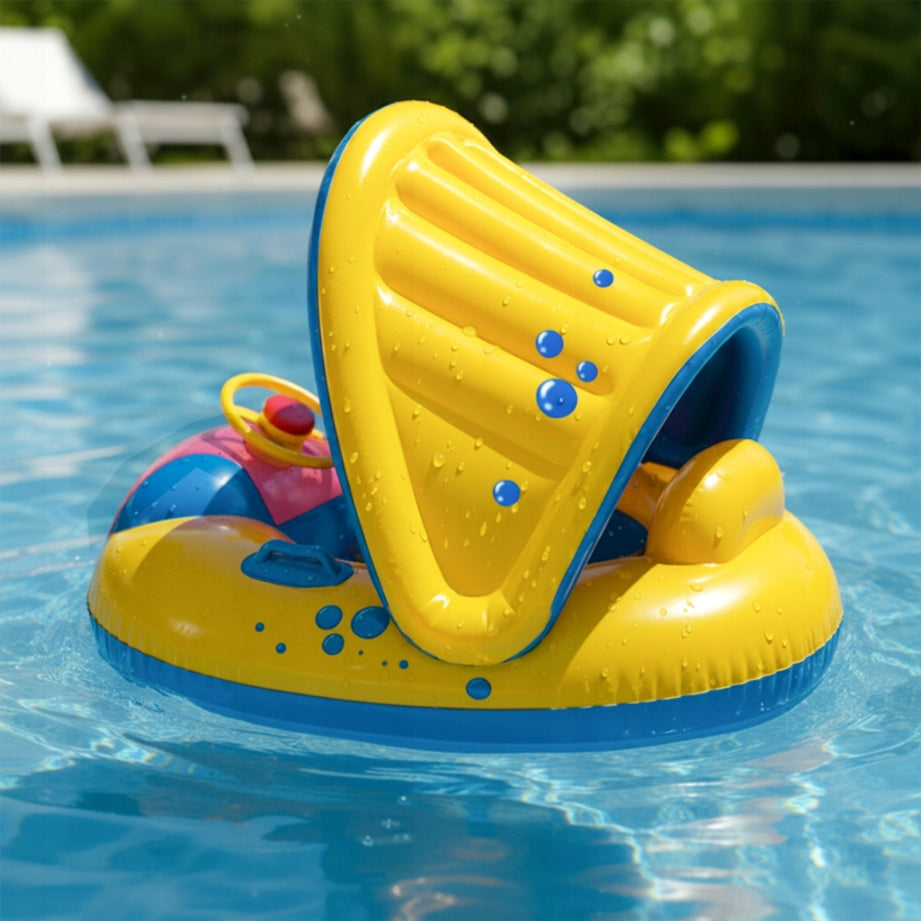 INFLATABLE SWIMMING WHEEL FOR KIDS WITH BEACH CANOPY Manufacturer code S-PIK