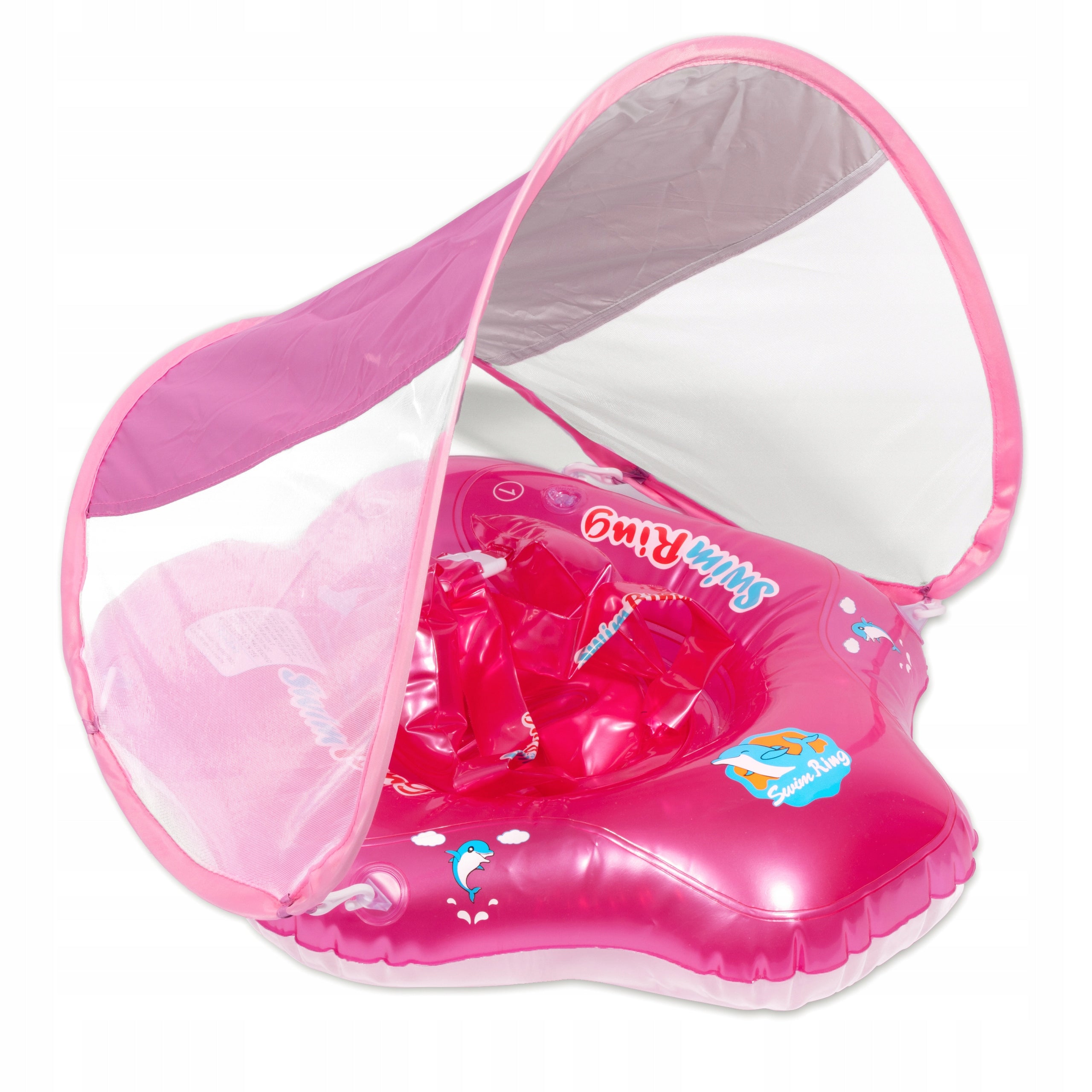 INFLATABLE SWIMMING WHEEL PONTOON FOR KIDS WITH BASEBALL PINK Manufacturer code 5906656069093