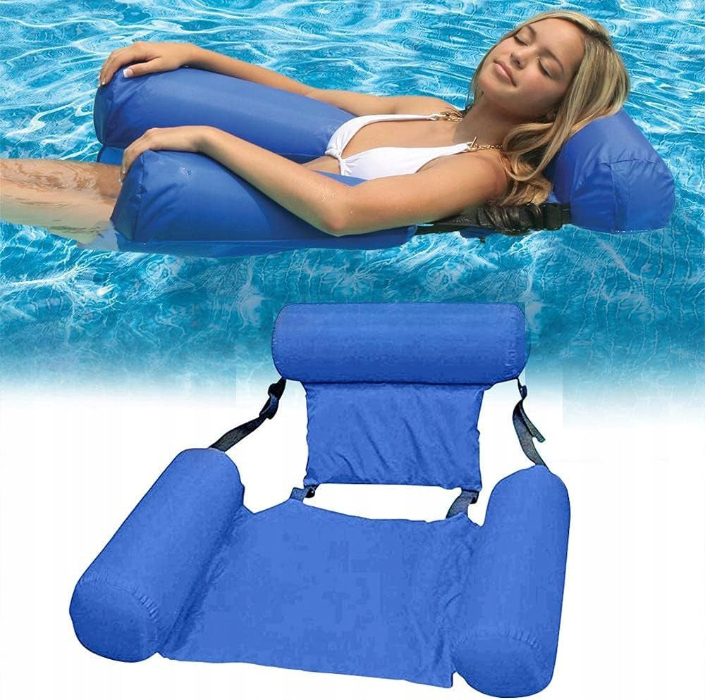 INFLATABLE WATER CHAIR MATTRESS SUN LOUNGER FLOATING WATER SWIMMING POOL XXL Packaging status original