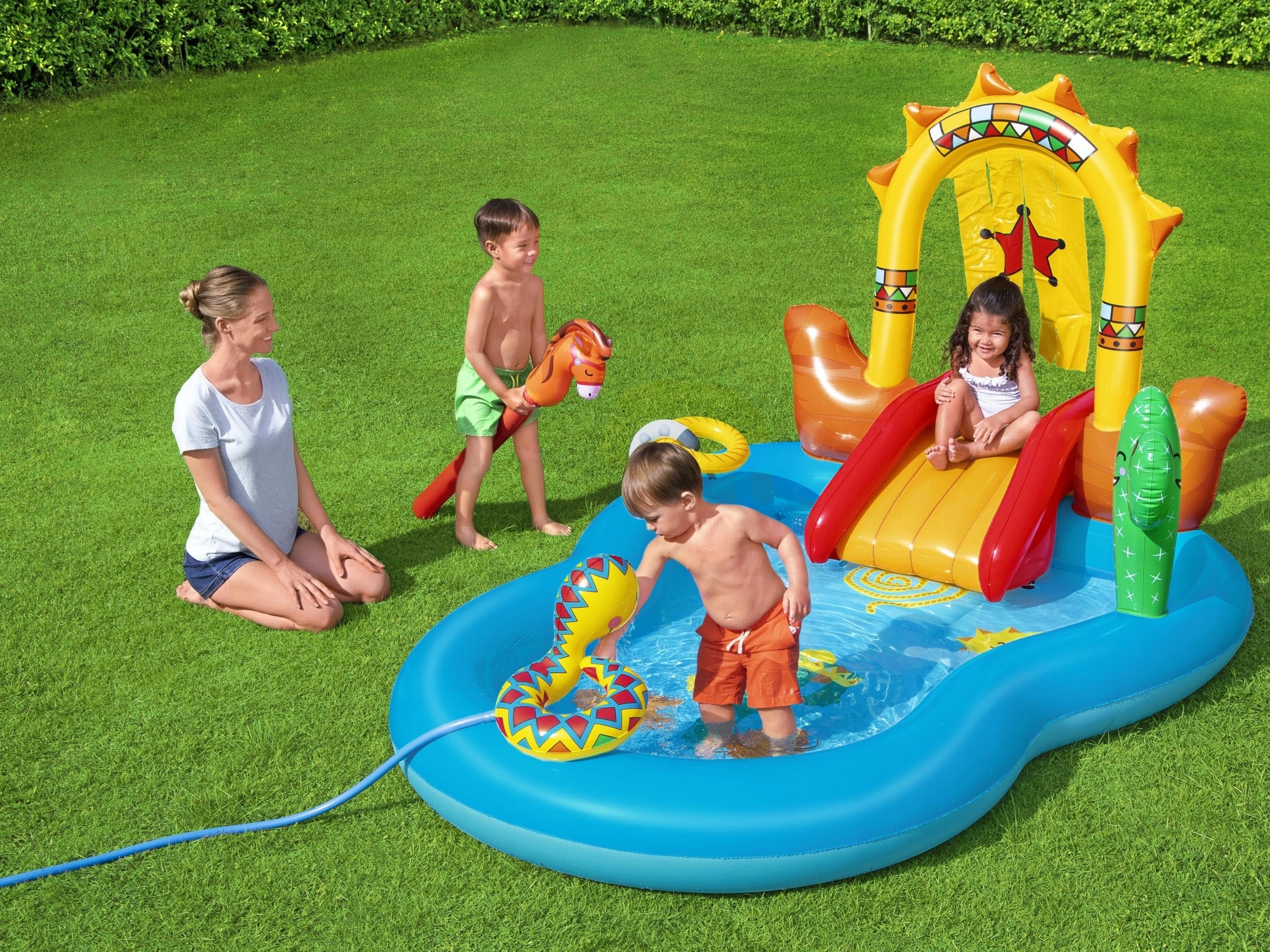INFLATABLE WATER PLAYGROUND FOR GARDEN SPRINKLER BALLS SLIDE TOYS Brand Bestway