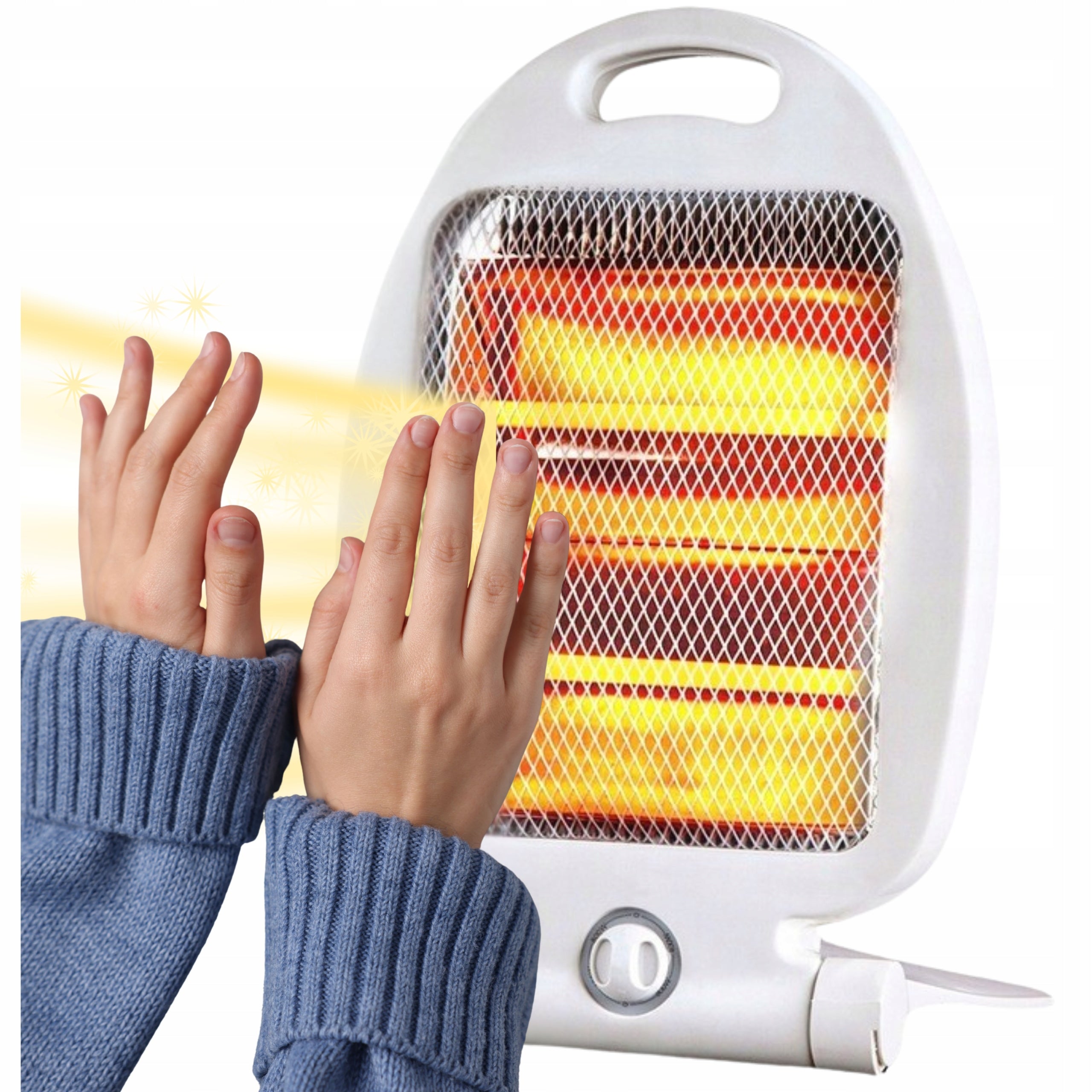 INFRARED ELECTRIC HEATER FARELKA 800W QUARTZ STOVE