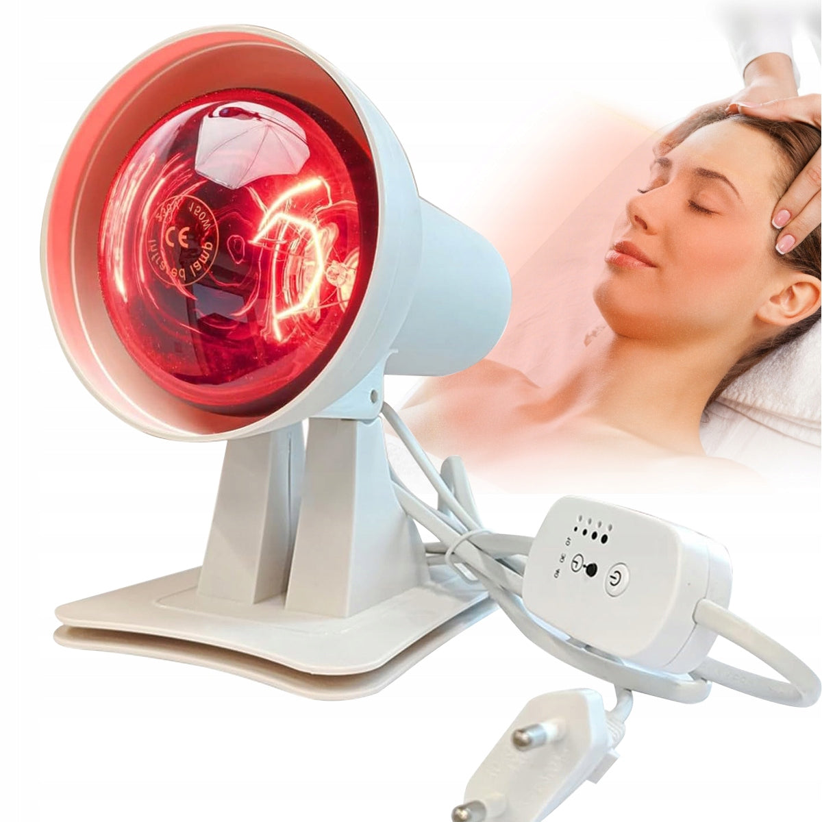 INFRARED HEALING LAMP RED LIGHT FOR PAIN 150W