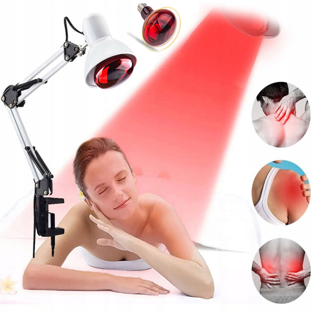 INFRARED HEALING LAMP RED LIGHT THERAPY LAMP 150W Medical device no