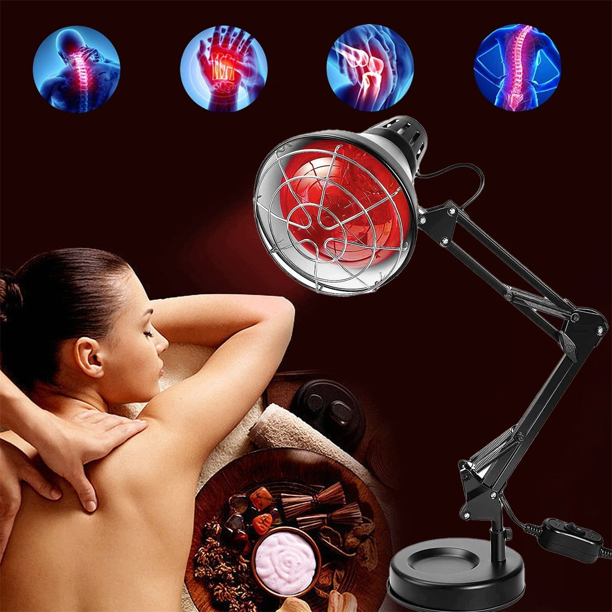 INFRARED HEATING LAMP HEALING STRONG ADJUSTABLE Manufacturer of a medical device 6901665983346