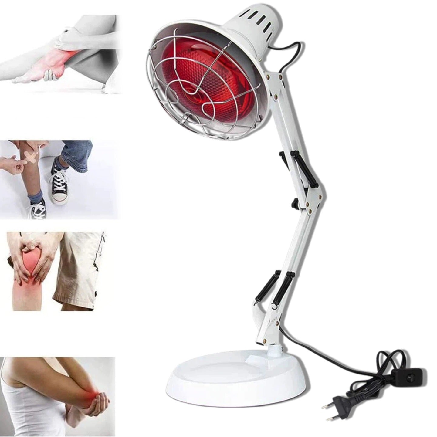 INFRARED LAMP RED LIGHT THERAPY LAMP WITH TIMER 150W