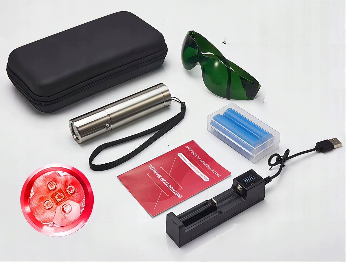 INFRARED LAMP SOLUX MEDICAL PORTABLE WITH SAFETY GLASSES Packaging status original