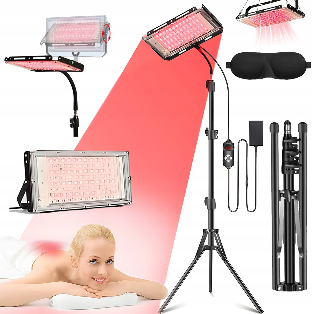 INFRARED LED LAMP 12V 96LED SET TRIPOD GLASSES TIMER SET