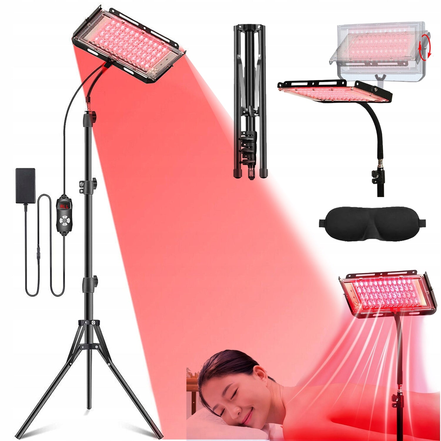 INFRARED LED LAMP 96LED TRIPOD FOLDING HEIGHT ADJUSTABLE THERAPY Manufacturer code Emprez RedPulse