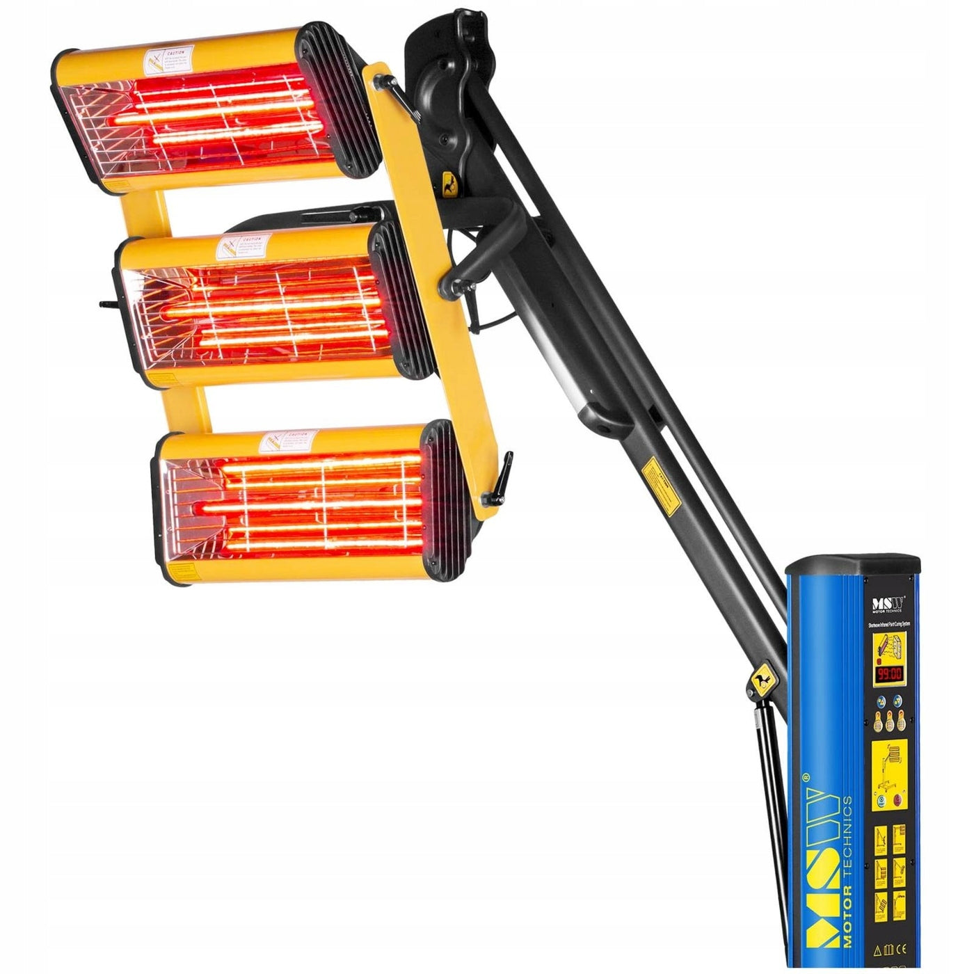 INFRARED PAINT RADIATOR IR 3 x 1100 W Brand MSW Motor Technics