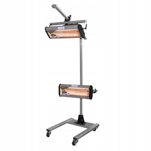 INFRARED RADIATOR 2x1000W IR HEATING PAINT LAMP FOR DRYING