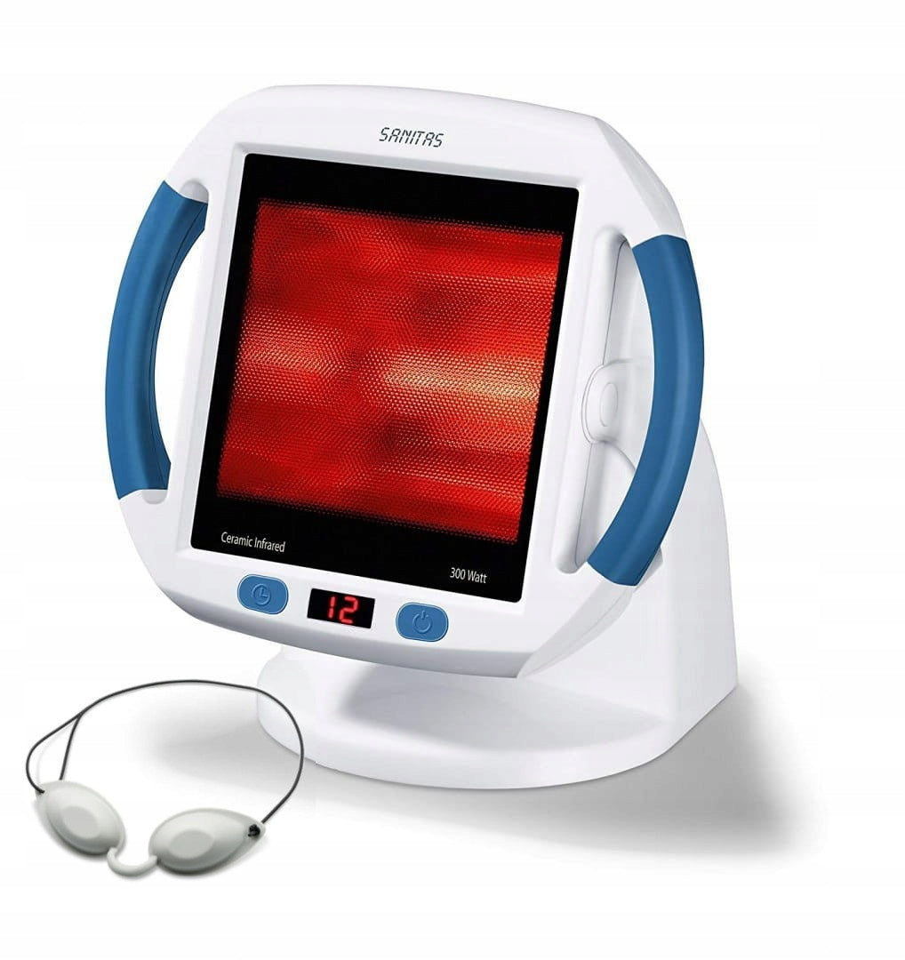 INFRARED THERAPEUTIC LAMP SOLUX 300W SANITAS SIL45 + safety glasses