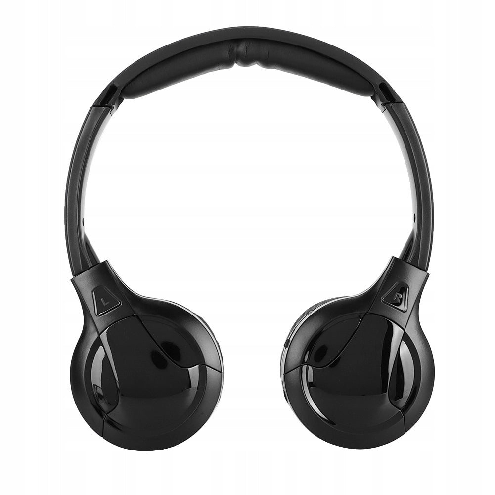 INFRARED WIRELESS HEADPHONES DUAL CHANNEL AUDIO DVD CAR Brand no brand