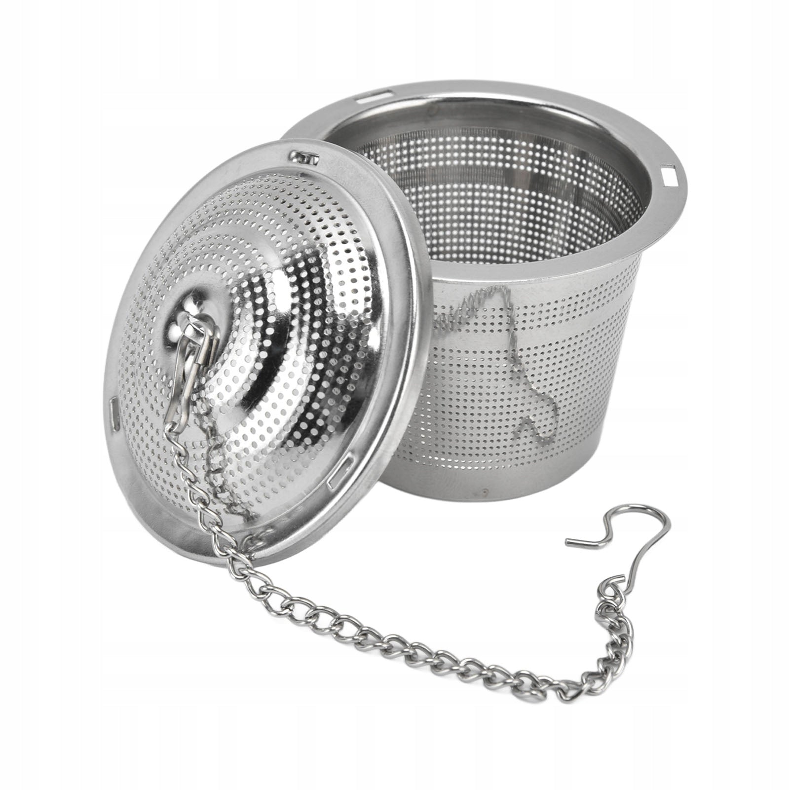INFUSER TEA STRAINER STAINLESS STEEL WITH HOOK MULTIFUNCTIONAL Manufacturer code 3118