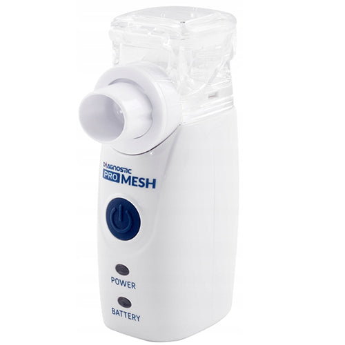 INHALER NEBULISER DIAGNOSTIC PRO MESH MEMBRANE POWER SUPPLY + SALT Medical device yes