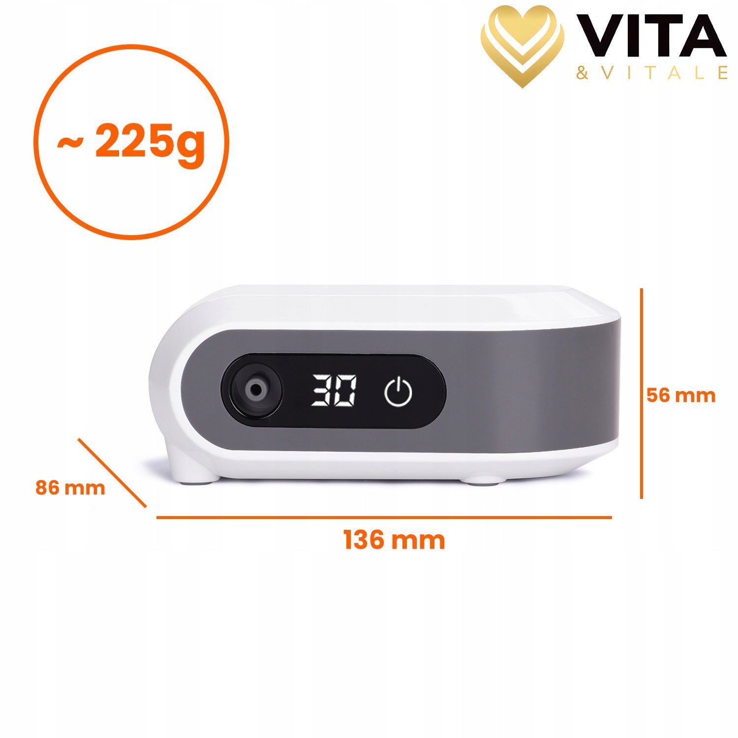 INHALER NEBULISER FOR CHILDREN AND ADULTS 2 MASKS FOR INHALATION FILTERS Manufacturer of a medical device Vita Vitale
