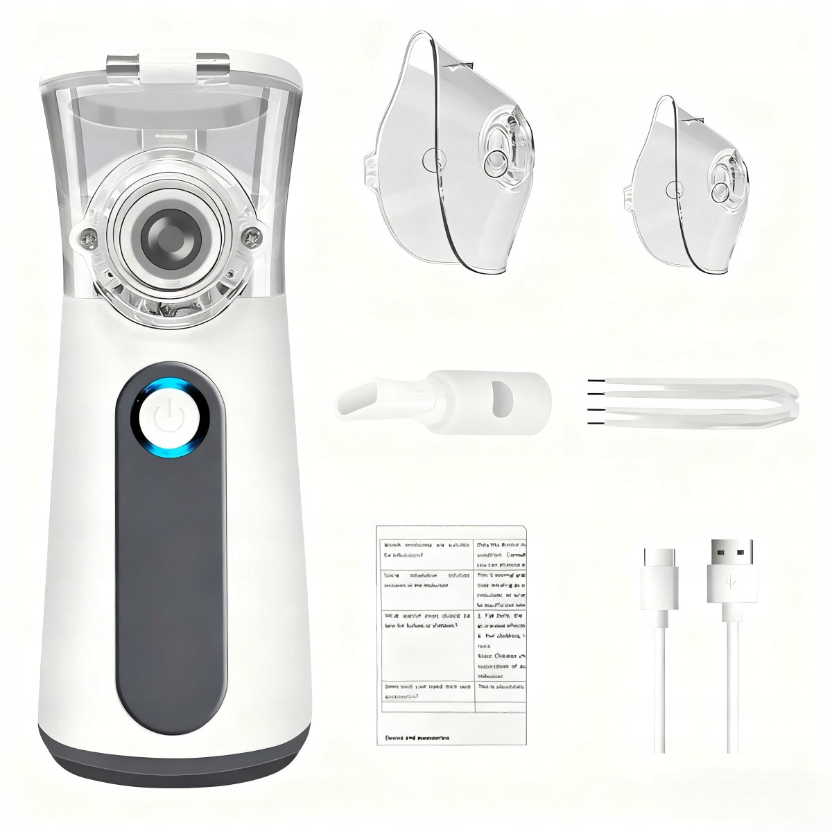 INHALER NEBULISER PORTABLE SILENT FOR CHILDREN AND ADULTS Manufacturer of a medical device 4069391173805