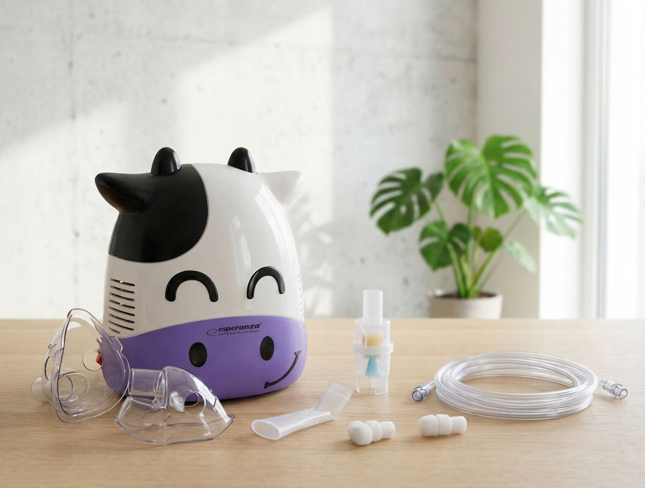 INHALER NEBULIZER 2 INHALATION MASKS FOR CHILDREN MIST SPRAYER Medical device yes