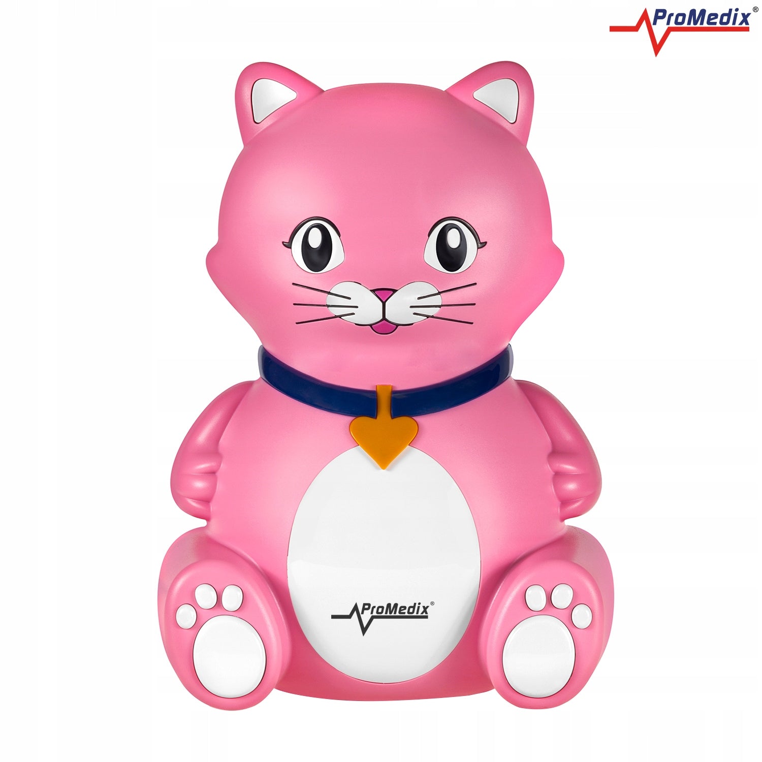INHALER NEBULIZER FOR CHILDREN CAT KITTY SET PROMEDIX PR-816 Medical device yes