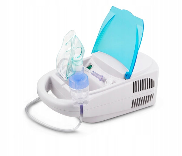 INHALER NEBULIZER ZEFIR COMPRESSOR + MASKS Manufacturer of a medical device brak informacji