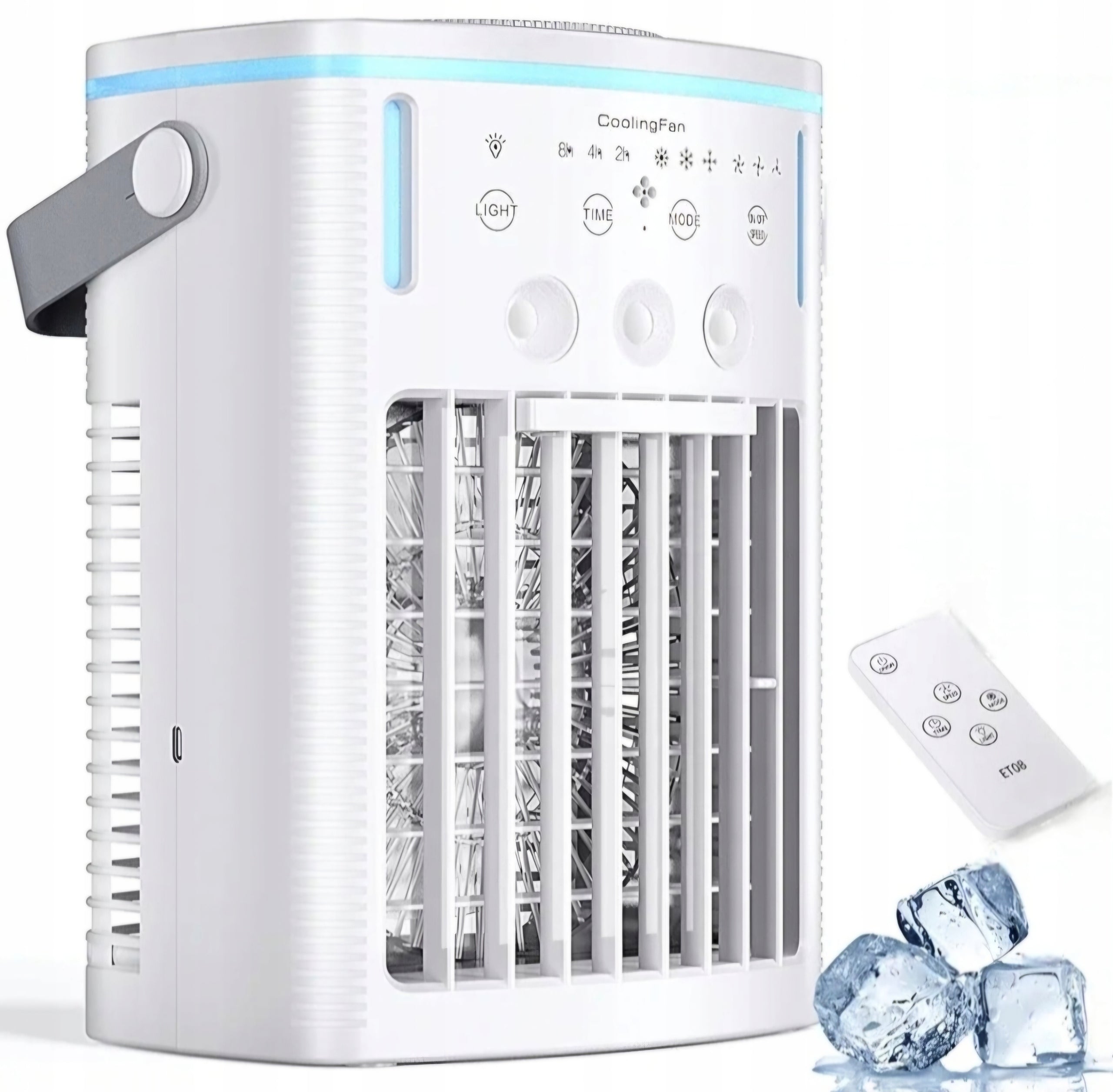 INHDBOX Mobile Air Conditioner 4in1 Air Cooler Fan Humidifier LED 40 dB Packaging status original