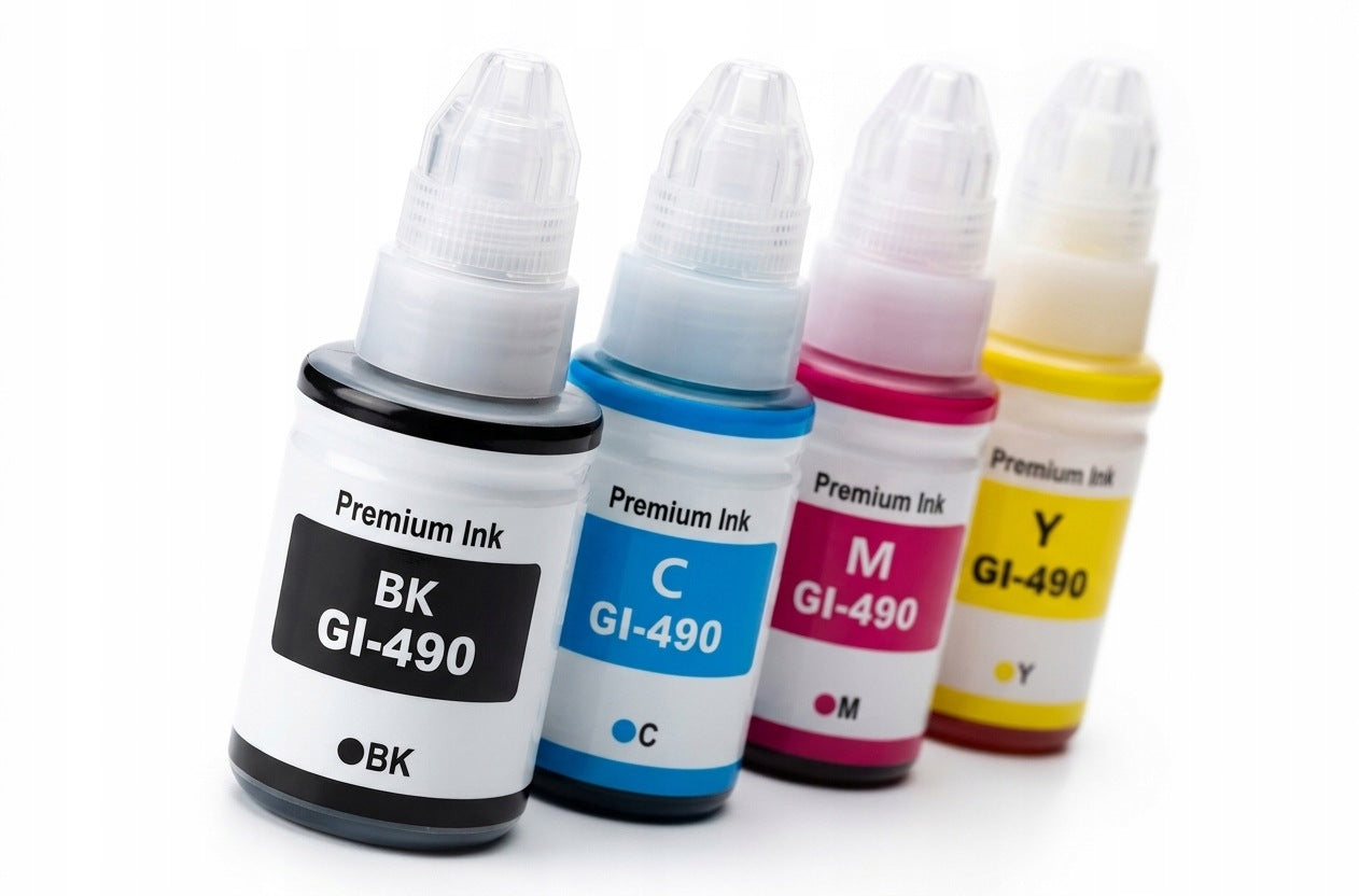 INK CARTRIDGE GI-490 XL FOR CANON PIXMA G3400 G3410 G3411 G2000 G1400 G2400 Manufacturer code Tusz / GI-490 / G1400 / G2400 / G3400