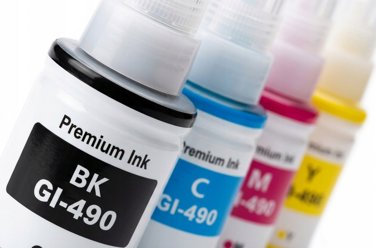 INK CARTRIDGE GI-490 XL FOR CANON PIXMA G3400 G3410 G3411 G2000 G1400 G2400 Packaging status original