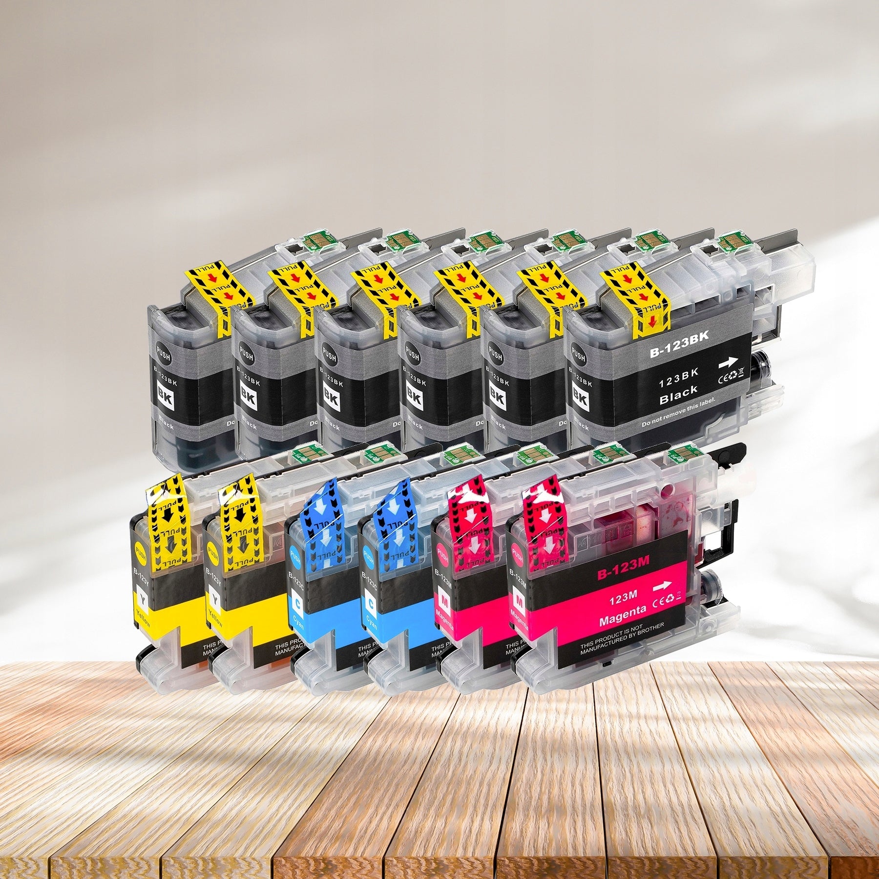 INK CARTRIDGES FOR BROTHER DCP-J132W DCP-J152W DCP-J552DW DCP-J4110DW MFC-J6520DW Packaging status original