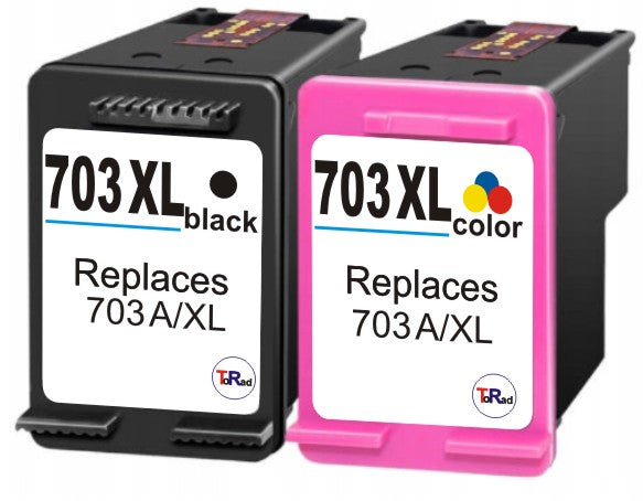 INK CARTRIDGES FOR HP 703 XL SET K109 K109a K209a D730 F735 DeskJet Advantage K510