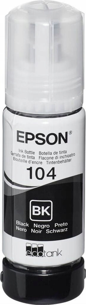 INK EPSON 104 BLACK BK C13T00P140 ORIGINAL NEW