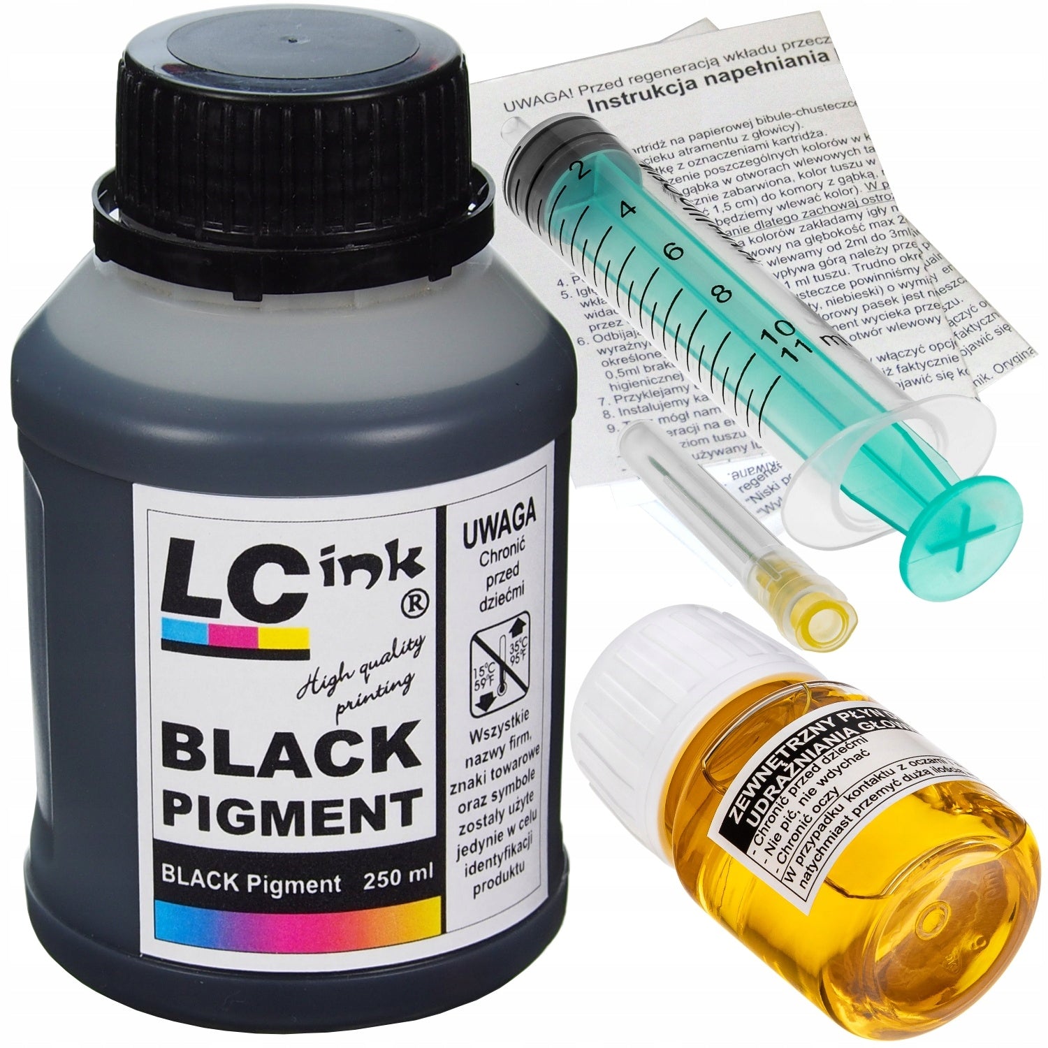 INK FOR HP 301/302/305 /338/650/652/653/703/704 BK Manufacturer LCink