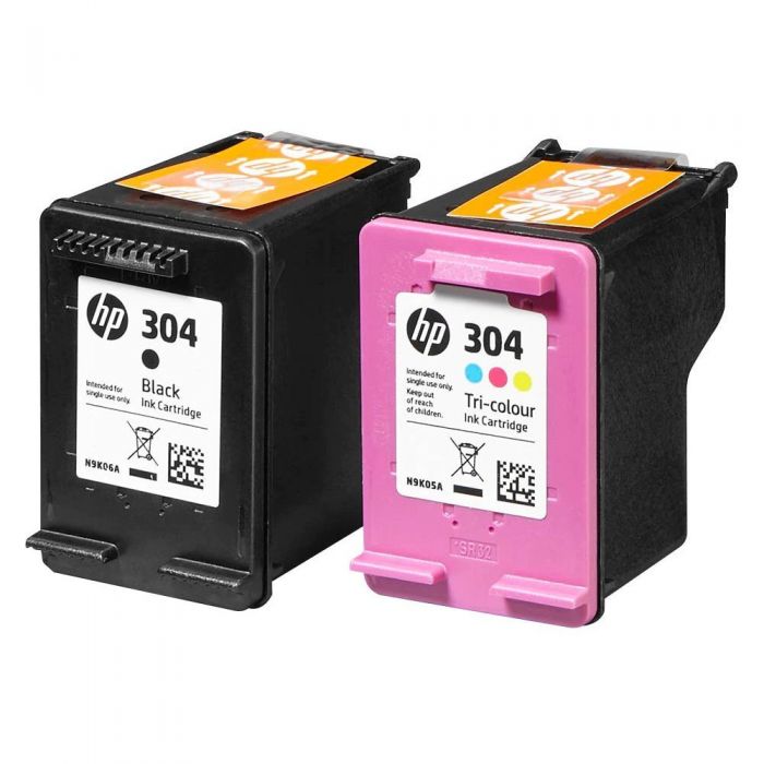 INK SET HP 304 BLACK + COLOUR 2620 2630 3720