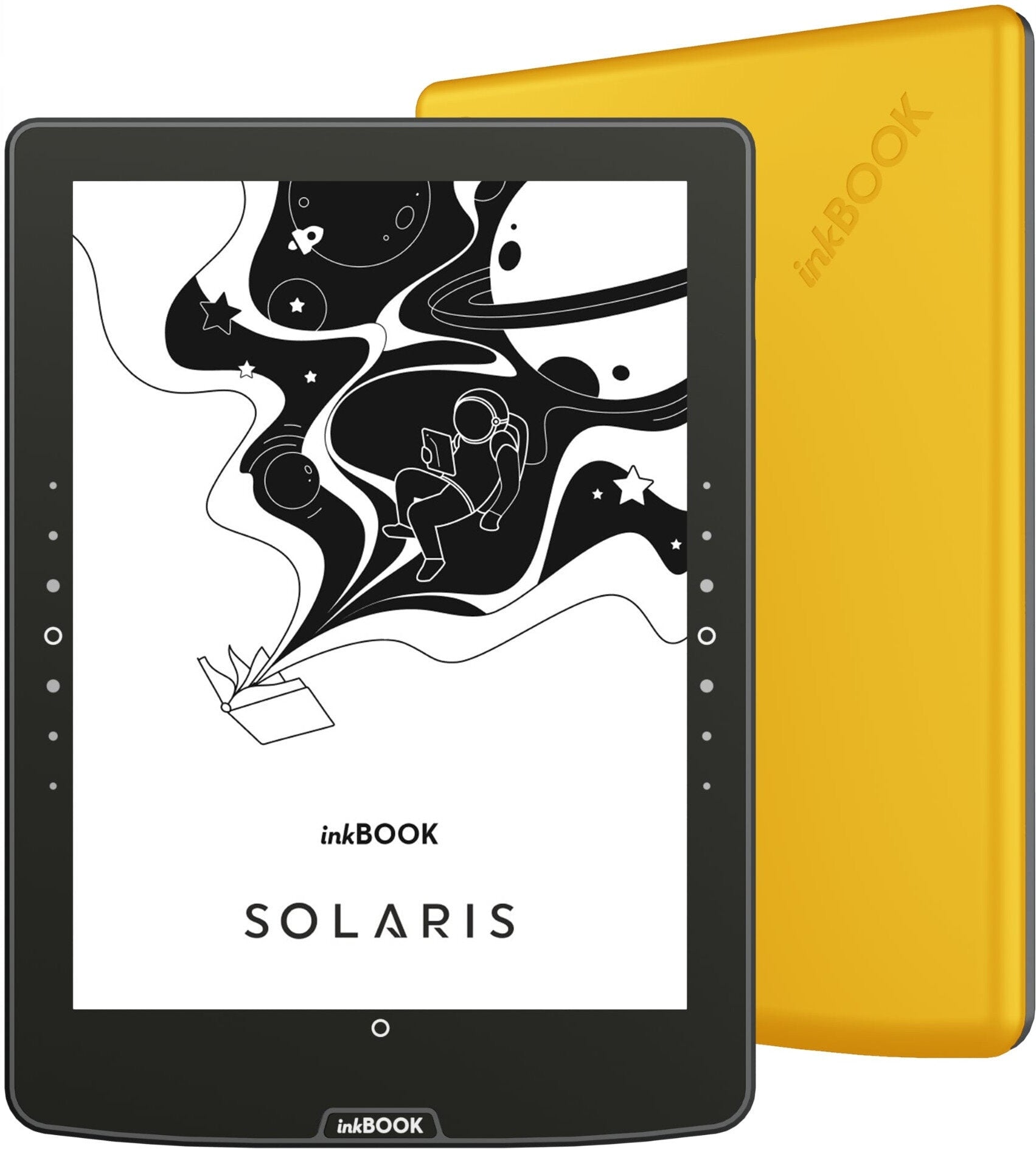 INKBOOK Solaris 6" E-Book Reader, Backlit Screen Yellow Brand inkBOOK