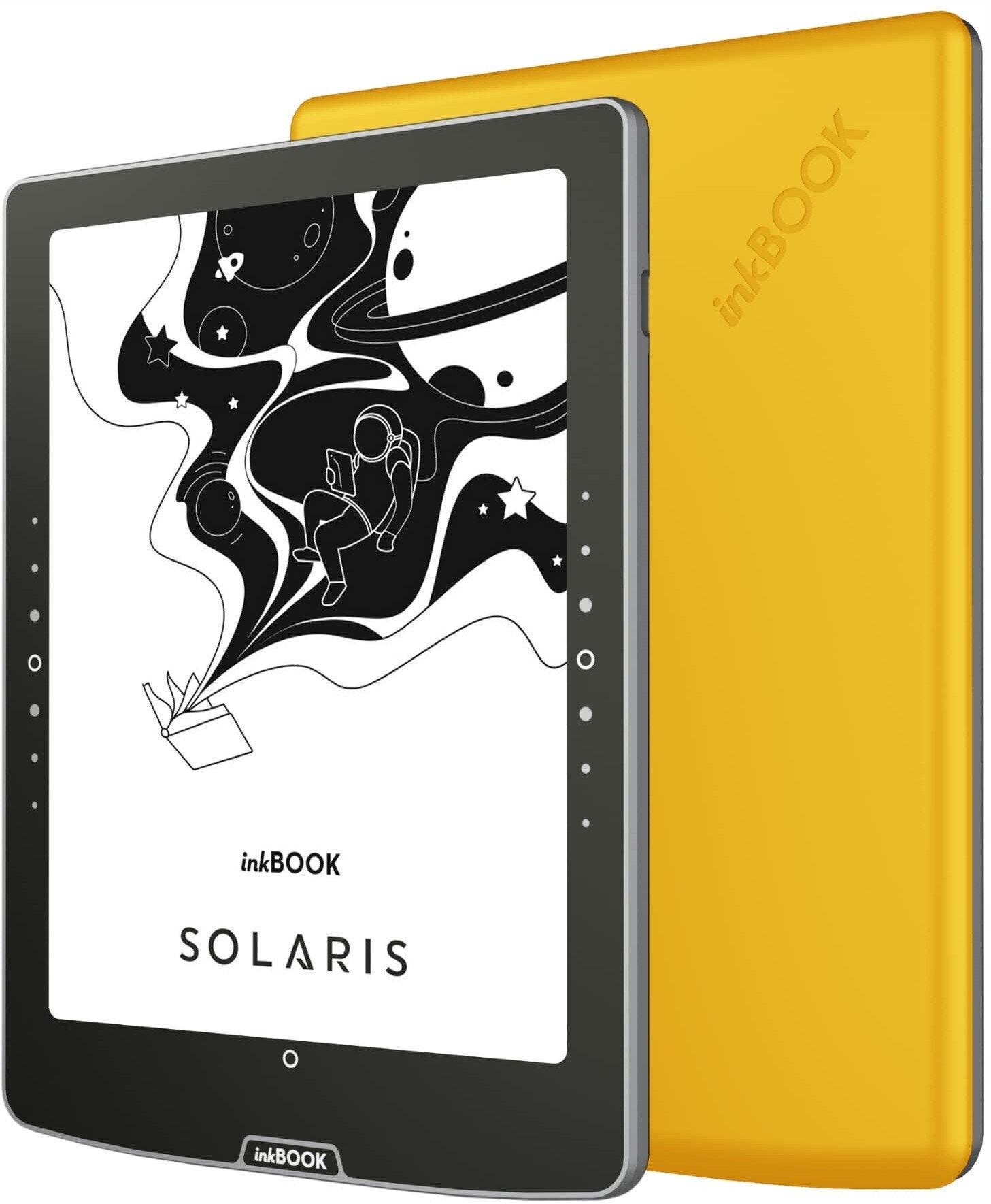 INKBOOK Solaris 6" E-Book Reader, Backlit Screen Yellow Model Solaris