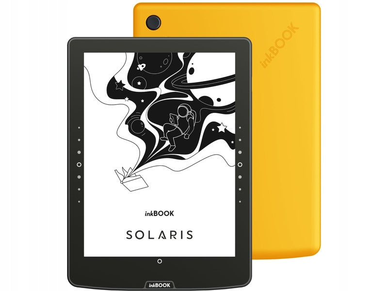 INKBOOK Solaris 6" E-Book Reader, Backlit Screen Yellow