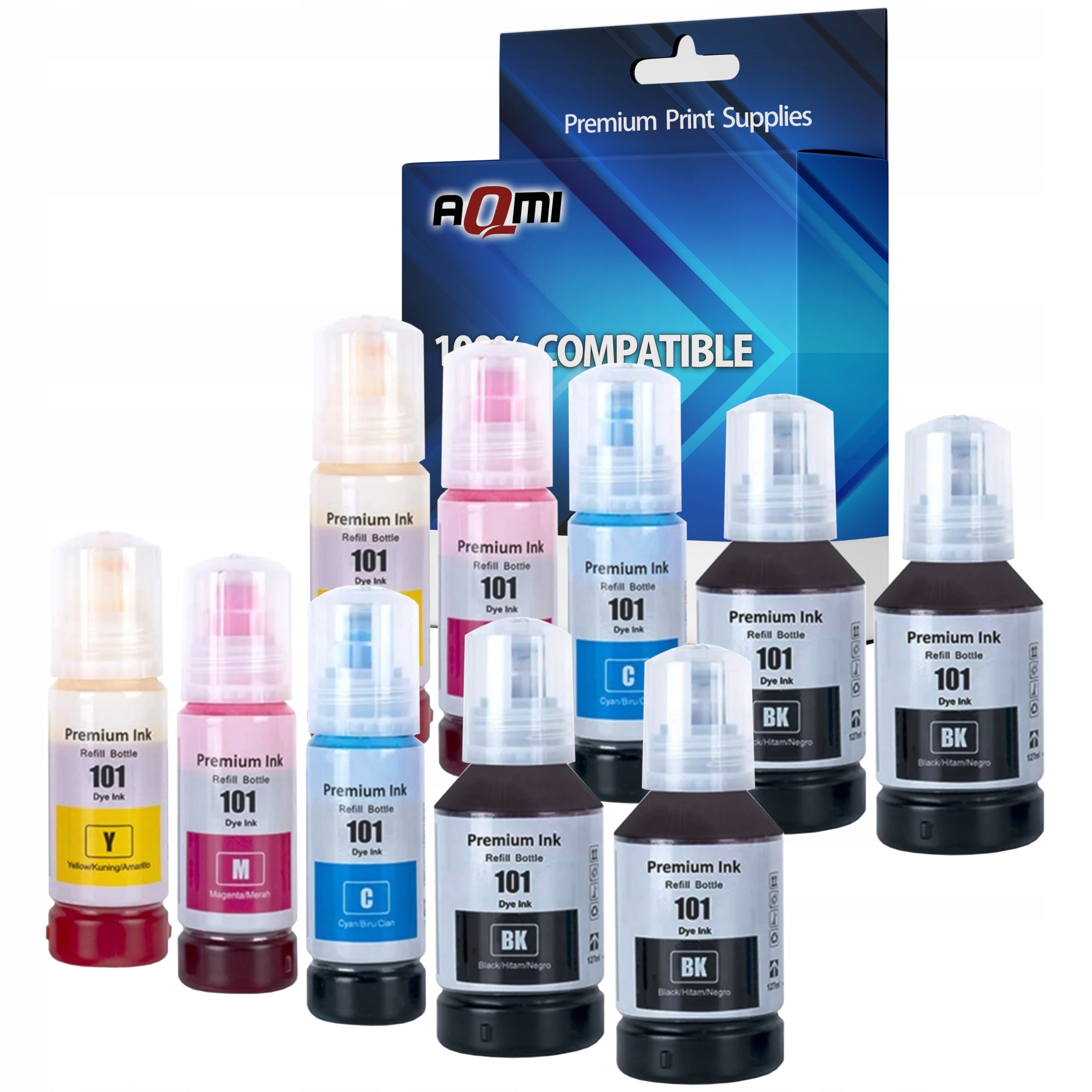 INKS 101 XL FOR EPSON L4150 L4160 L4260 L4266 L6160 L6190 L6260 L6270 L6290