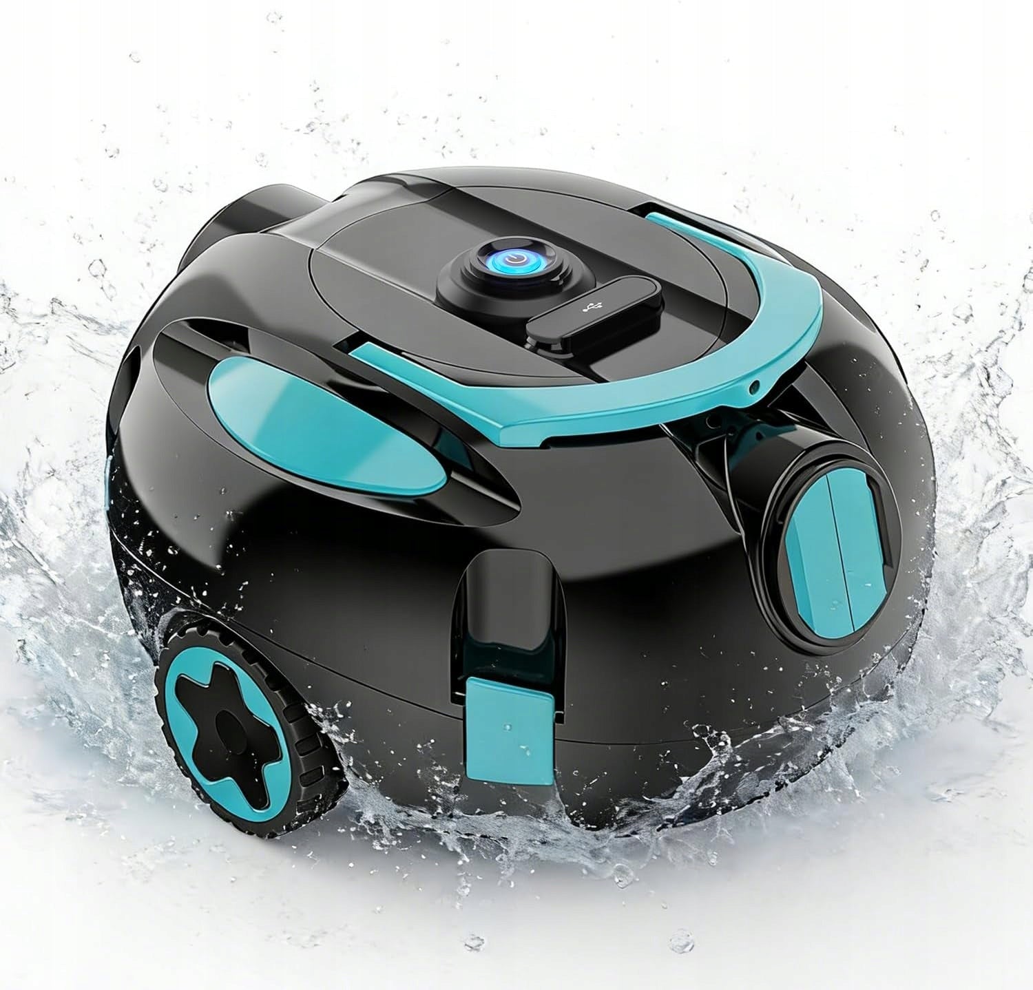 INSE H1 Pool Robot IPX8 125min Run Auto Sensor Light Home Pool Cleaner