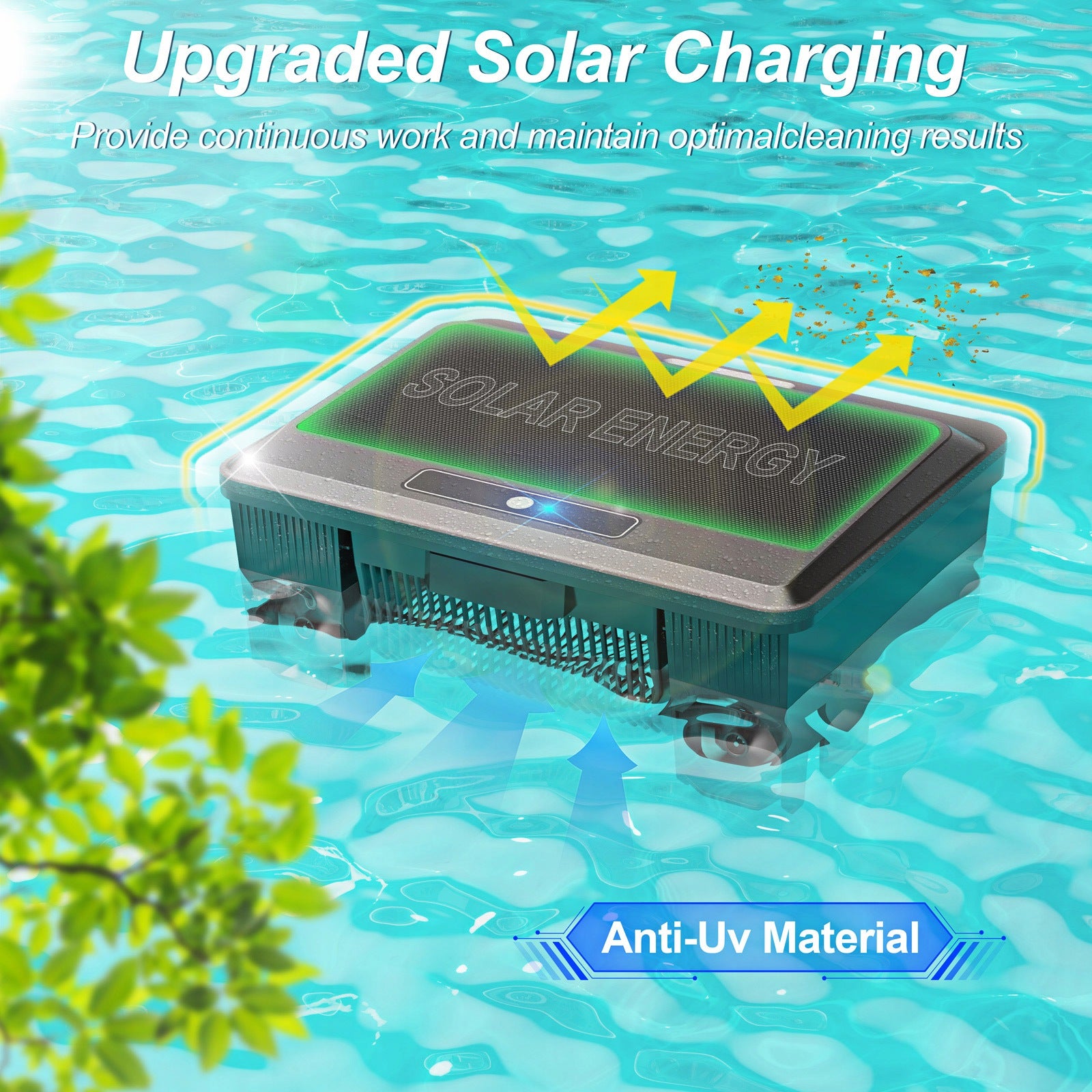 INSE Y90P Solar Swimming Pool Robot IPX6 Arcshaped route,obstacle avoidance Manufacturer code 6DHZB0917990ZZ