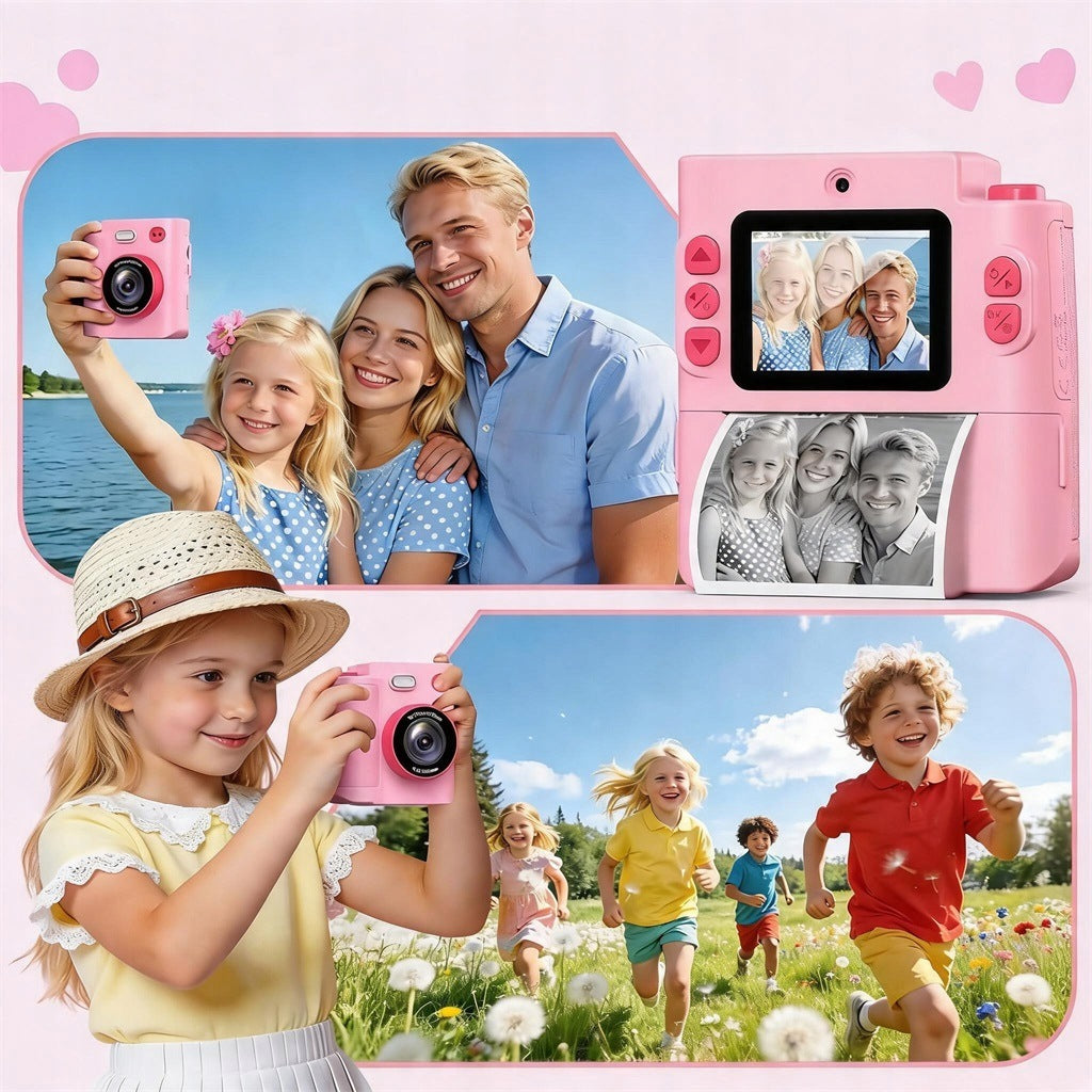 INSTANT CAMERA FOR KIDS WITH FUN STICKERS EDUCATIONAL GAMES Packaging status original
