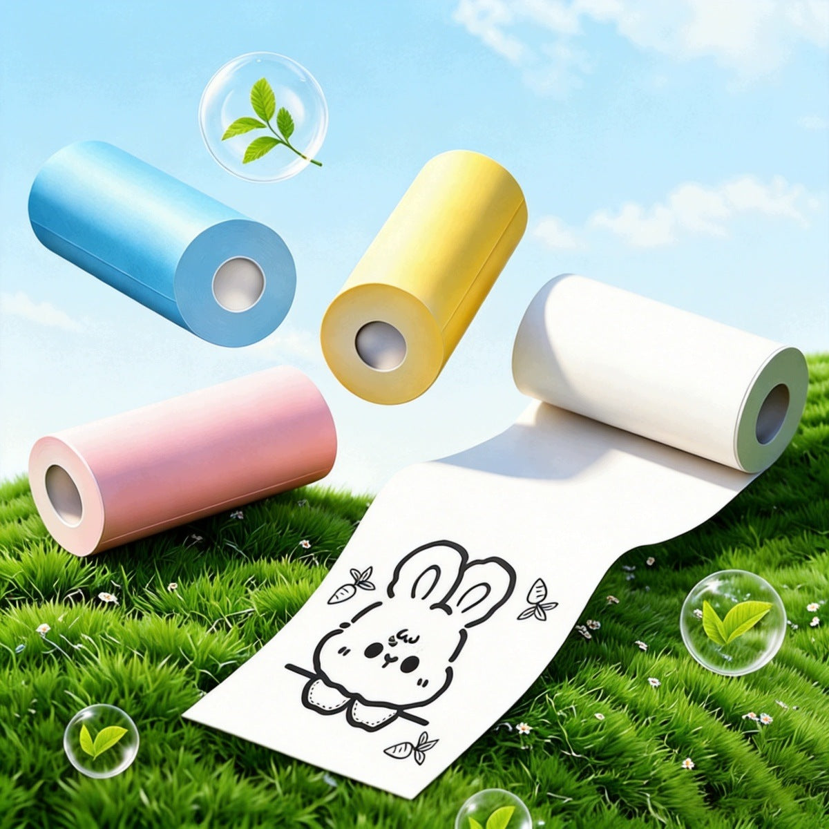 INSTANT CAMERA PAPER FOR CHILDREN 20 THERMAL ROLLS 57X25MM Brand no brand