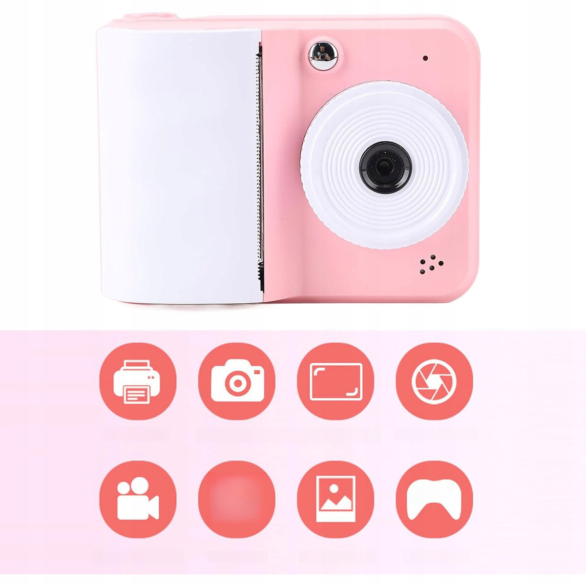 INSTANT FOCKETY CAMERA FOR KIDS WITH 48MP 1080P PRINT VIDEO CAMERA Packaging status original
