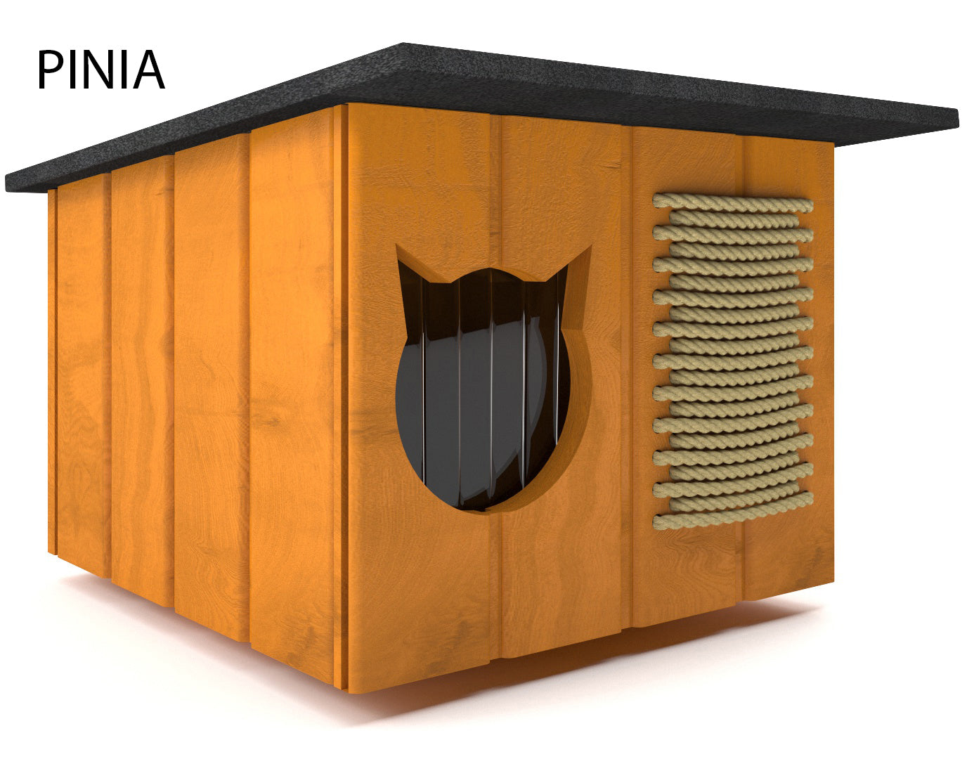 INSULATED BOOTH CAT BED SCRATCHING POST EAN (GTIN) 5908274801369