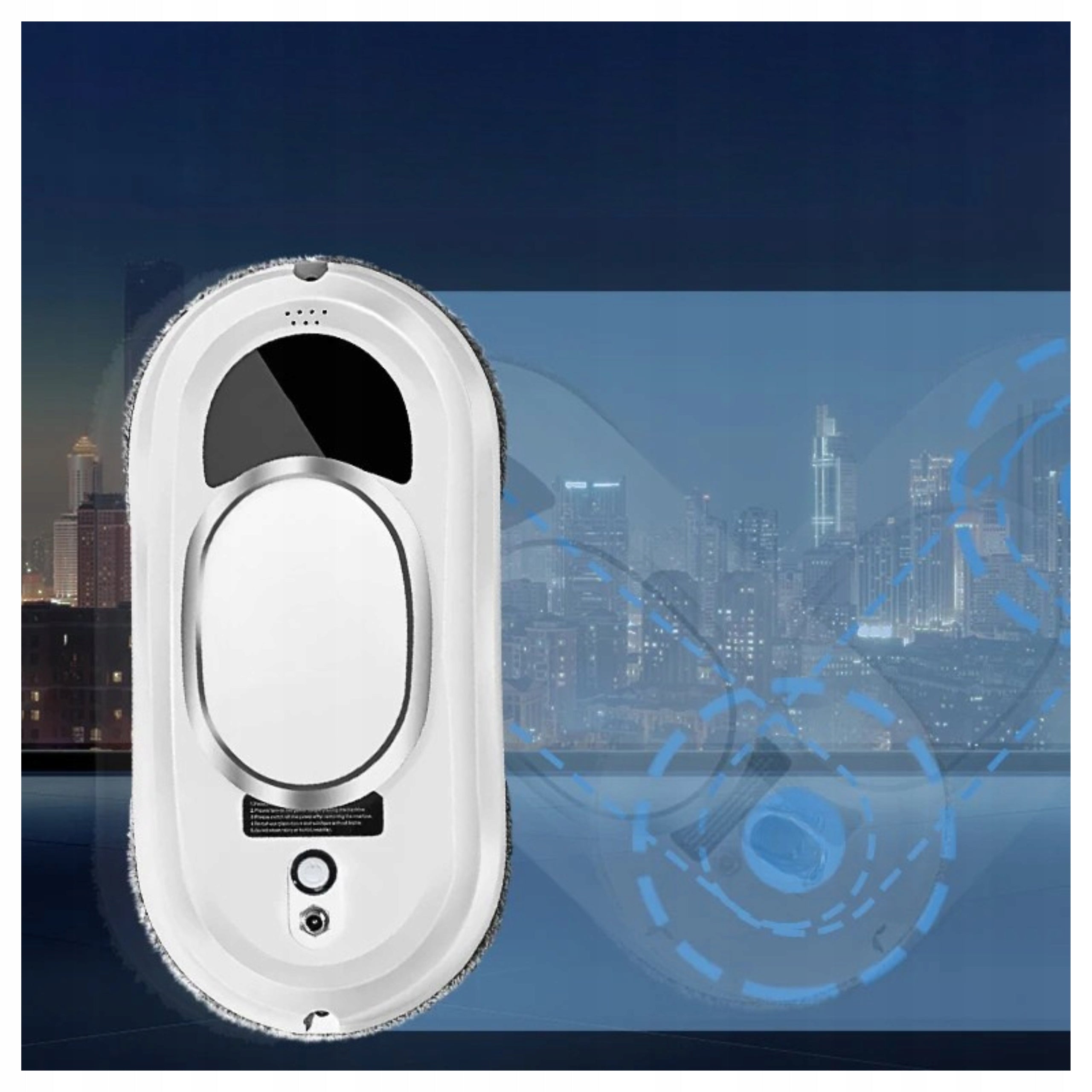 INTELLIGENT ROBOT FOR CLEANING MIRROR WINDOWS WASHER AUTOMATIC SET Dominant color white