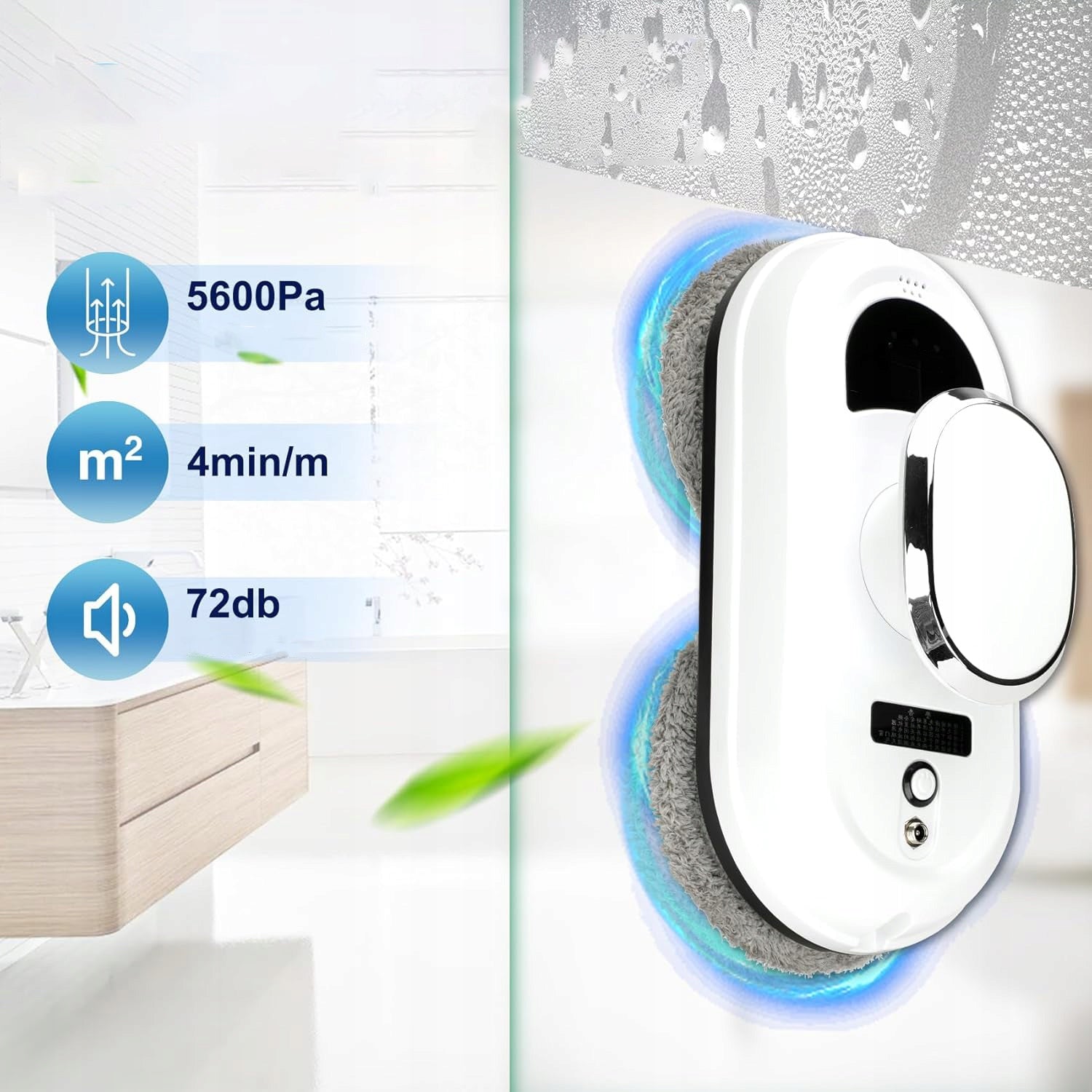 INTELLIGENT ROBOT FOR WINDOWS MIRRORS WINDOW WASHER SET Brand Lubluelu