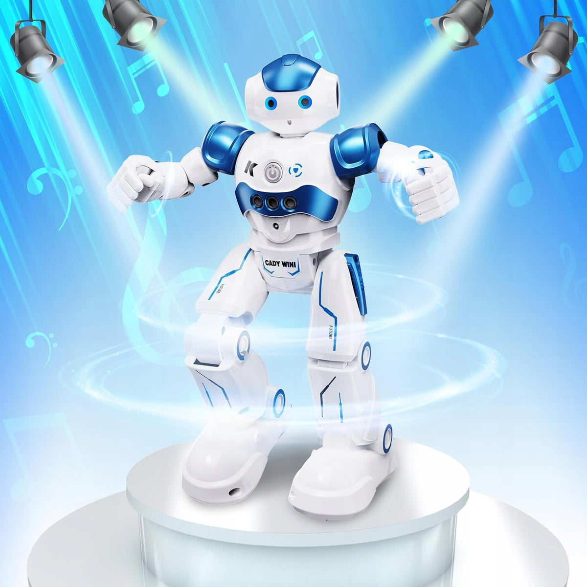 INTELLIGENT ROBOT RC REMOTE CONTROL GESTURE REMOTE CONTROL PROGRAMMING GIFT Packaging status original