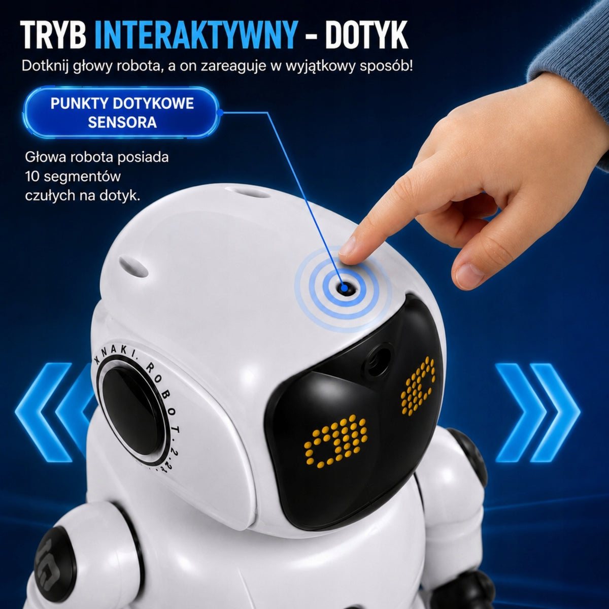 INTELLIGENT ROBOT RC REMOTE CONTROLLED GESTURE REMOTE CONTROL PROGRAMMING AI Brand Sferazabawek