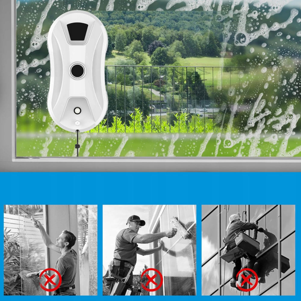 INTELLIGENT ROBOT WINDOW CLEANER MIRROR SET AUTOMATIC WASHER NEW Manufacturer code 6902705815382