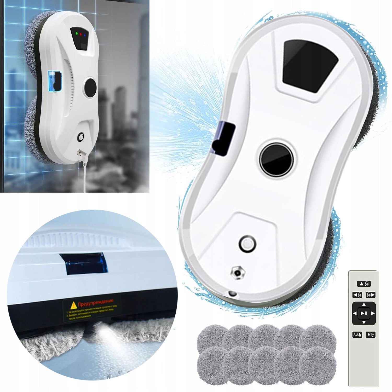 INTELLIGENT WINDOW CLEANING ROBOT WITH AI