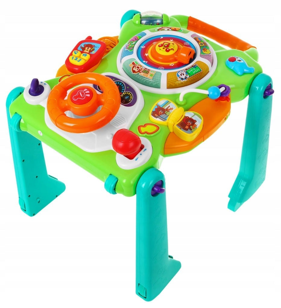 INTERACTIVE COLORFUL PUSHER + TABLE 2IN1 EFFECTS Color multicolor