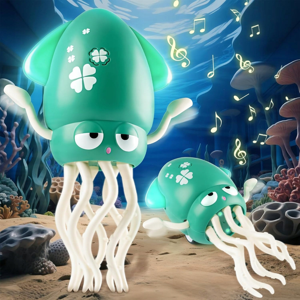 INTERACTIVE DANCING MAGIC TOY DANCING OCTOPUS LED Packaging status original