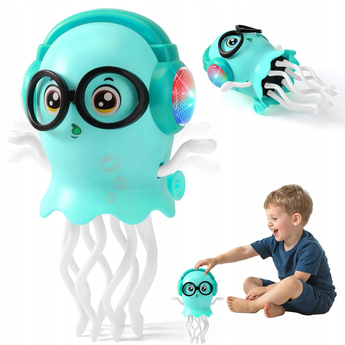 INTERACTIVE DANCING OCTOPUS TOY FOR KIDS GLOWING squid VIRAL